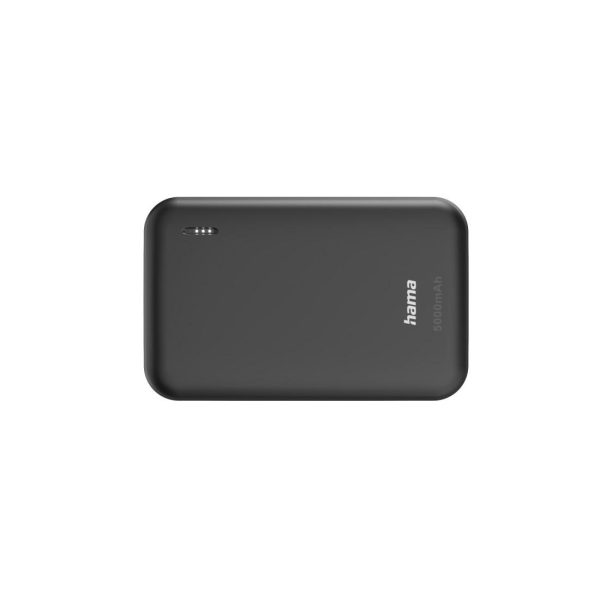 HAMA Външна батерия "Pocket 5" Power Pack, 5000 mAh, Изходи: 2x USB-A, антрацит 3