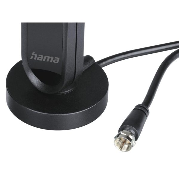 HAMA Вътрешна антена "Radio" за, FM, DAB+, DAB, активна, усилвател 30 dB 6