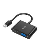 HAMA Видео адаптер 2 в 1, Mini Displayport - VGA & HDMI, Ultra-HD 4K 1