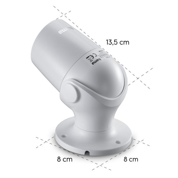 HAMA Wi-Fi камера 1080p, функция за нощно виждане и сензор, 176645 15