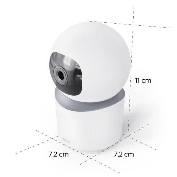 HAMA WiFi камера 1080p, за закрити помещения, 176652 11
