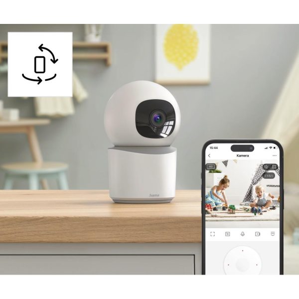 HAMA WiFi камера 1080p, за закрити помещения, 176652 5
