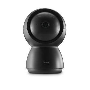 HAMA WiFi камера 1080p, за закрити помещения, въртяща се, сензор за движение, черна 1