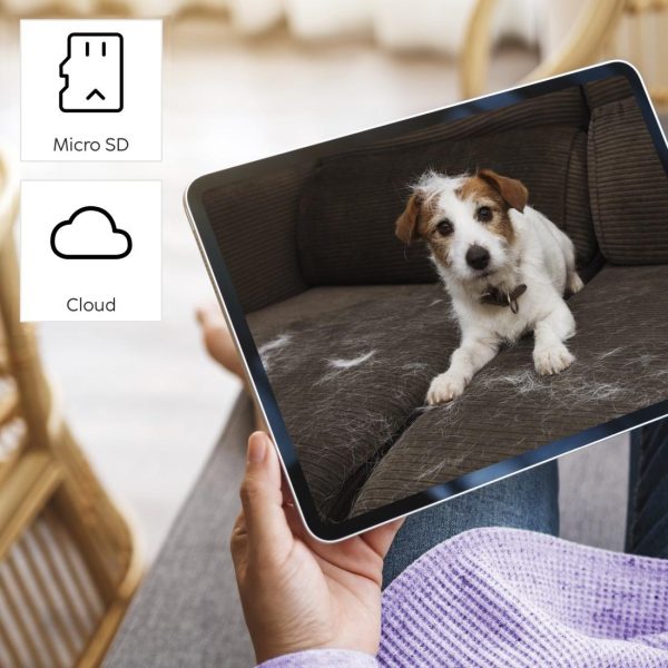 HAMA WiFi камера 1080p, за закрити помещения, въртяща се, сензор за движение, черна 15