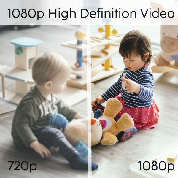 HAMA WiFi камера 1080p, за закрити помещения, въртяща се, сензор за движение, черна 7