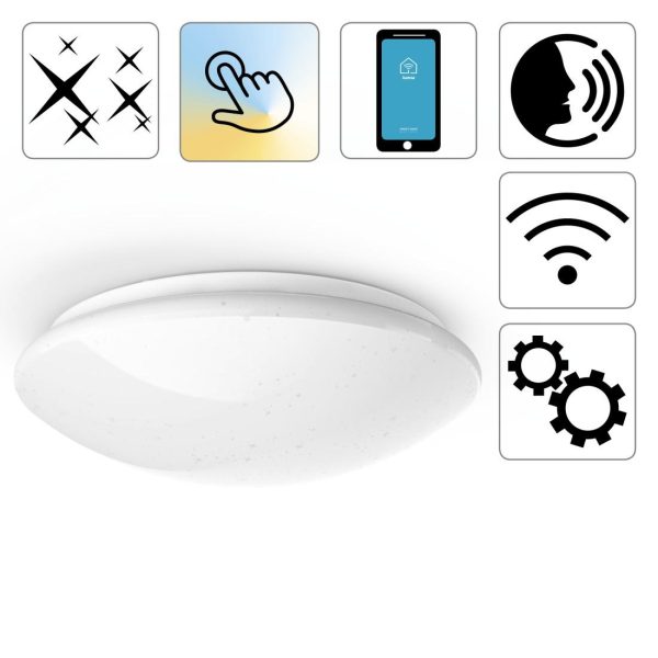 Hama WiFi Таванно осветление,аплик, диаметър 30 cm, 176604 8