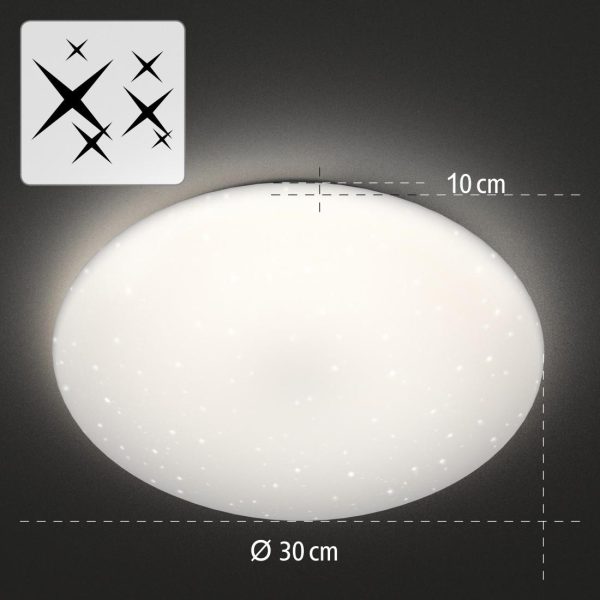 Hama WiFi Таванно осветление,аплик, диаметър 30 cm, 176604 9