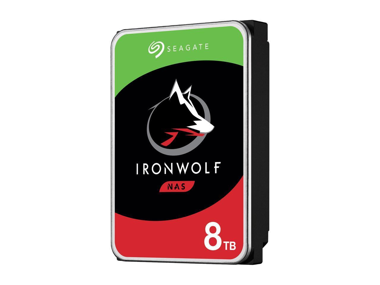 Хард диск SEAGATE IronWolf ST8000VN004, 8TB, 256MB Cache, SATA 6.0Gb/s 2