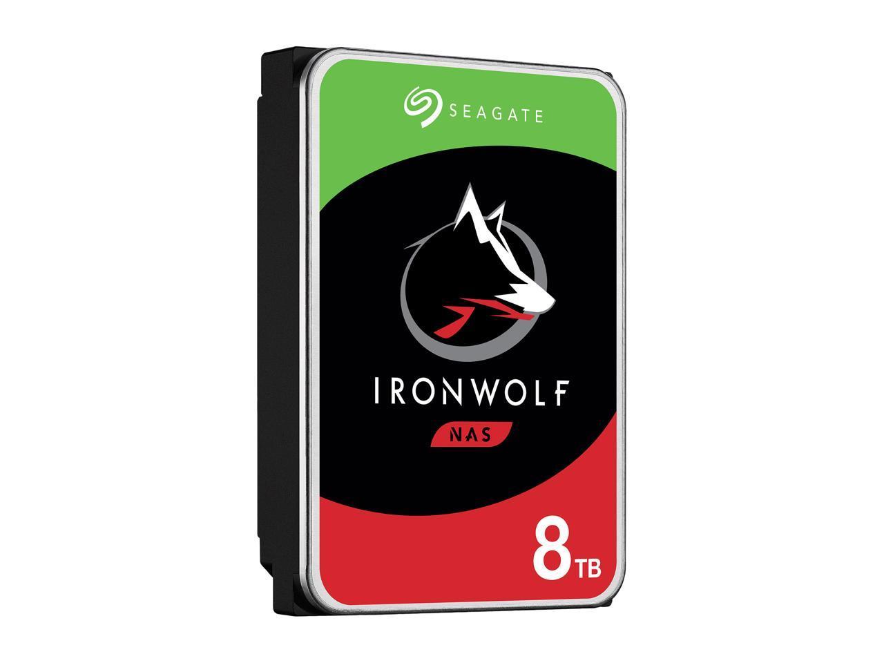 Хард диск SEAGATE IronWolf ST8000VN004, 8TB, 256MB Cache, SATA 6.0Gb/s 3