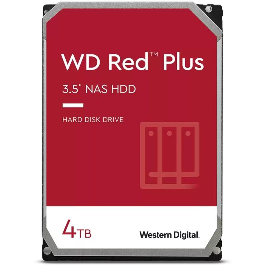 Хард диск WD Red Plus, 4TB NAS, 3.5", 256MB, 5400RPM 1