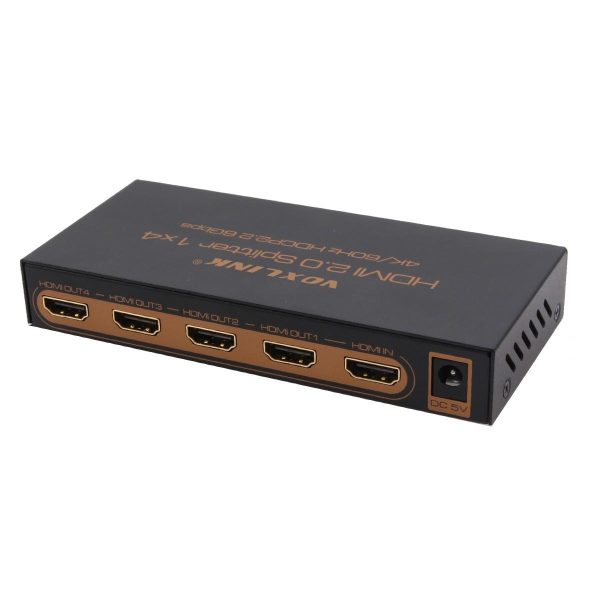 HDMI сплитер ESTILLO HDSP0009M1, 1/4, 4K/60Hz 2