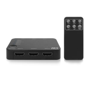 HDMI суич ACT AC7841, 5/1, 3D, 4K@60Hz, Черен 1