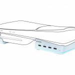 Хоризонтална стойка Nacon, За конзола PS5 Slim 1