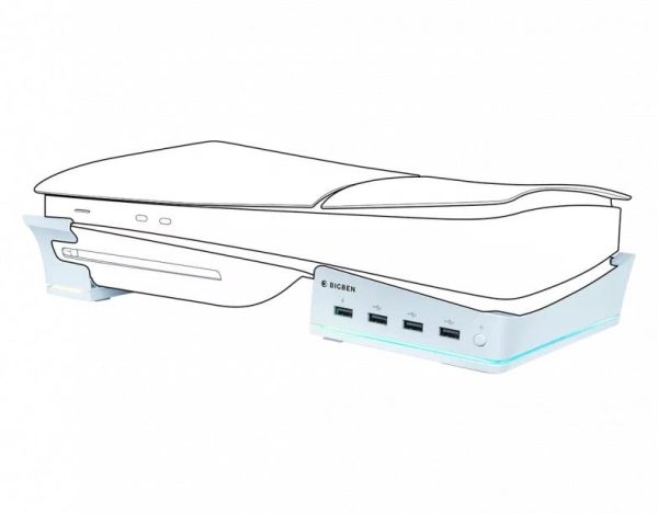 Хоризонтална стойка Nacon, За конзола PS5 Slim 1