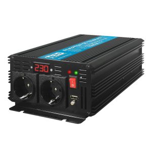 Инвертор 12/220 V  DC/AC 1000/2000W Pure Sine Wave /чиста сиунусоида/ TED000378  TED ELECTRIC 1
