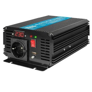 Инвертор 12/220 V  DC/AC 500/1000W Pure Sine Wave TED000422  TED ELECTRIC 1