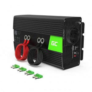 Инвертор GREEN CELL, 12/220V,  DC/AC, 1000W/2000W, Чиста синусоида 1