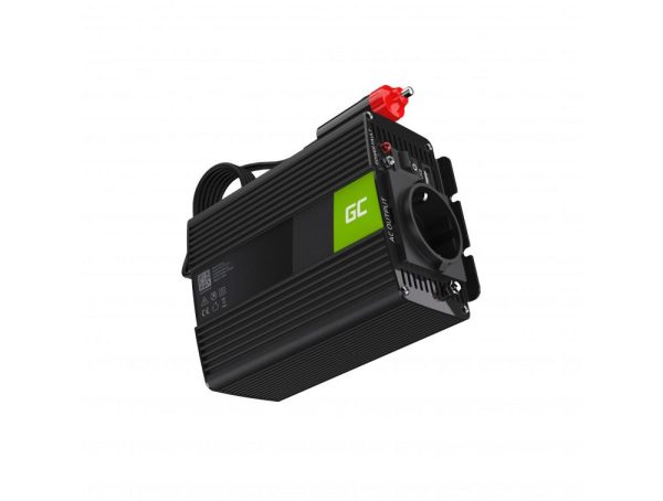 Инвертор GREEN CELL, 12/220V,  DC/AC, 150W/300W, Чиста синусоида 2
