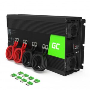 Инвертор GREEN CELL, 12/220V, DC/AC, 3000W/6000W, Модифицирана синусоида 1