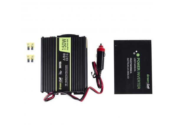 Инвертор GREEN CELL 12V/150W  2