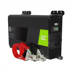 Инвертор GREEN CELL, 12V, 300W/600W, Pure Sine Wave 1