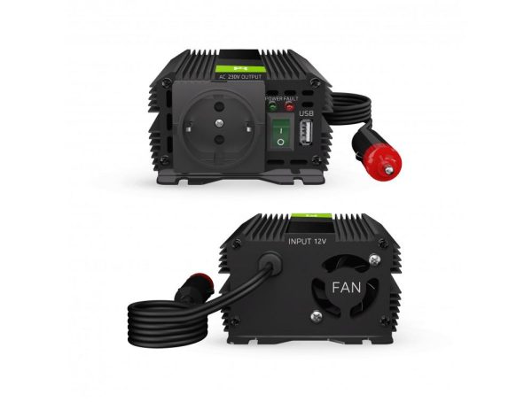Инвертор GREEN CELL PRO, 12V, 150W/300W, Модифицирана синусоида 4