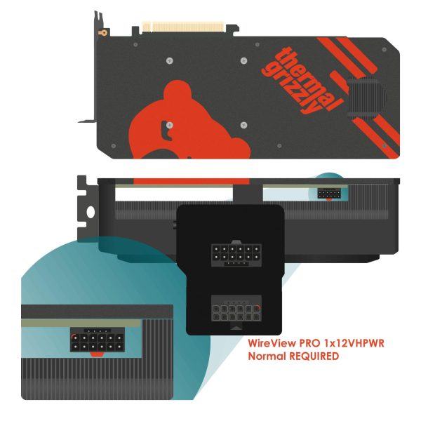 Измервател на консумацията енергия Thermal Grizzly WireView GPU Pro 8