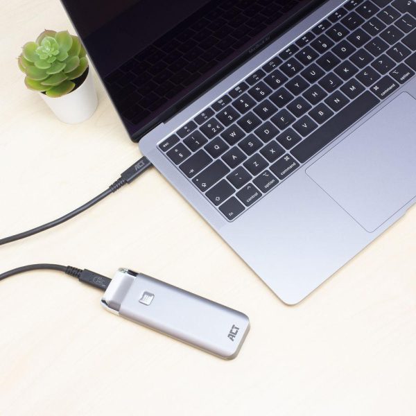 Кабел ACT USB-C - USB-C, 0.8 м / USB4, 40Gbps, 240W, сертифициран USB-IF 9