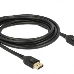 Кабел Delock, DisplayPort мъжко - DisplayPort мъжко, 3.0м, 8K 60 Hz, Черен 1