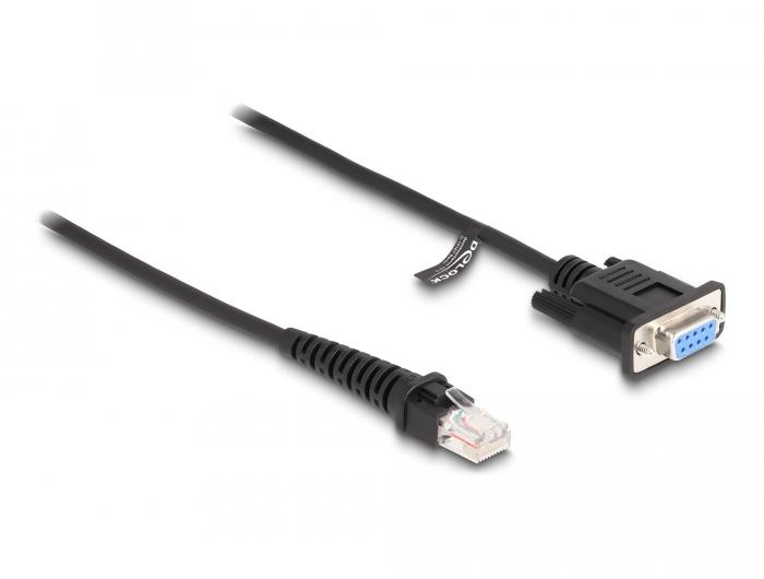 Кабел Delock RJ50 мъжко - D-Sub 9 женско, 1.5, Черен 2