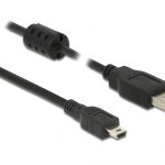 Кабел DeLock, USB-A мъжко - USB-B мъжко, USB 2.0, 2 м, Черен 1