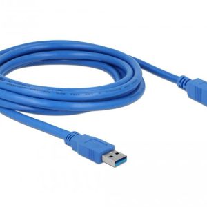 Кабел Delock USB-A - USB-B, 3m 1