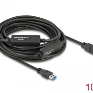 Кабел Delock USB-A - USB-B, USB 3.2, 10м 1