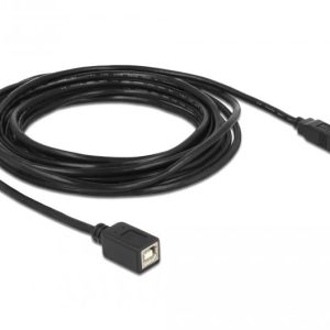 Кабел Delock USB-B мъжко - USB-B женско, 5 м, USB2.0 1
