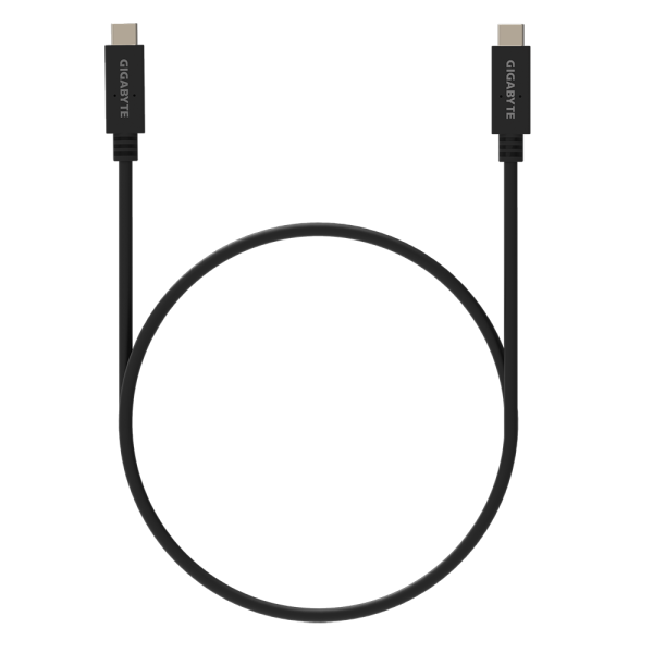 Кабел GIGABYTE USB Type-C мъжко към USB Type-C мъжко  3.2Gen, 1 м 10Gbp/s 3