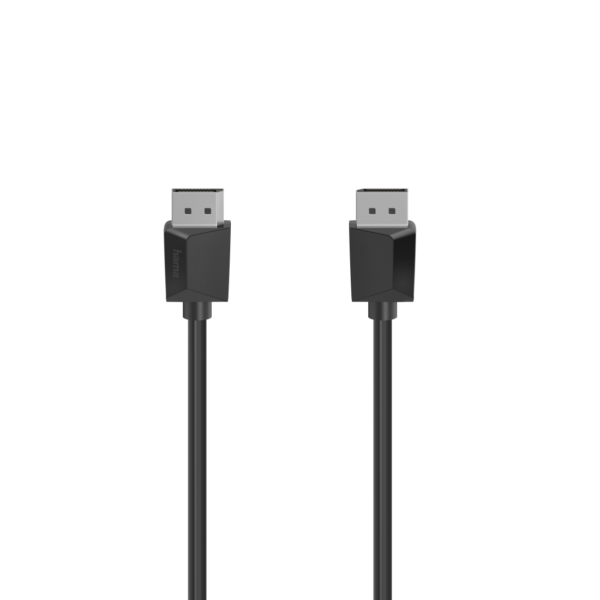 Кабел HAMA 200698, DisplayPort мъжко - DisplayPort мъжко, 5 м, Ultra-HD 4K, Черен 1
