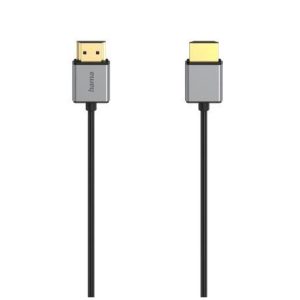 Кабел Hama, HDMI мъжко - HDMI мъжко, 8K, Алуминий, 1.5 м 1