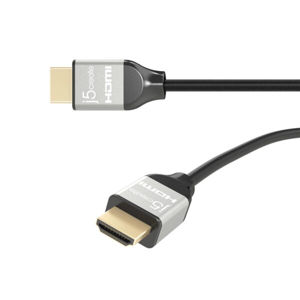 Кабел j5create JDC52, HDMI мъжко - HDMI мъжко, Ethernet, 4K, 2 m 1