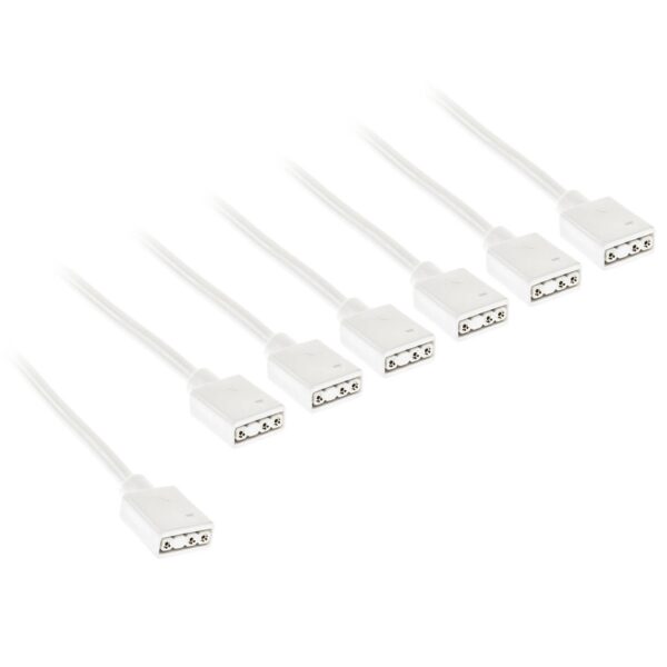Кабел Kolink ARGB 1-6 Сплитер - 30 cm Бял 1