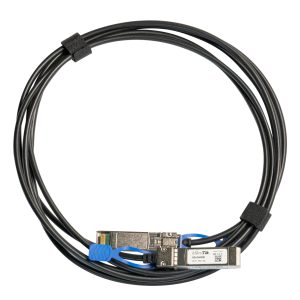Кабел MikroTik XS+DA0001, SFP 1G - SFP+ 10G, 1m 1