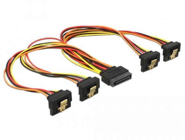 Кабел Power SATA - 4 x SATA 15 Pin, 30cm 1