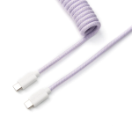 Кабел за клавиатура Keychron Coiled Aviator Light Purple 1