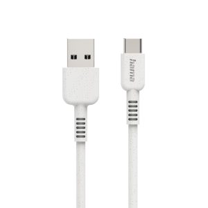 Кабел за зареждане HAMA "Eco", USB-A - USB-C, 1 м, 187281 1