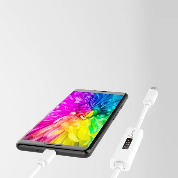 Кабел за зареждане j5create JUCP14, Измервател на мощност, USB-C 5