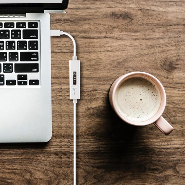 Кабел за зареждане j5create JUCP14, Измервател на мощност, USB-C 6