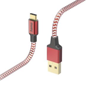 Кабел за зареждане "Reflective" USB-A - USB-C, 201559 1