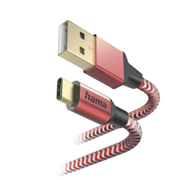 Кабел за зареждане "Reflective" USB-A - USB-C, 201559 2