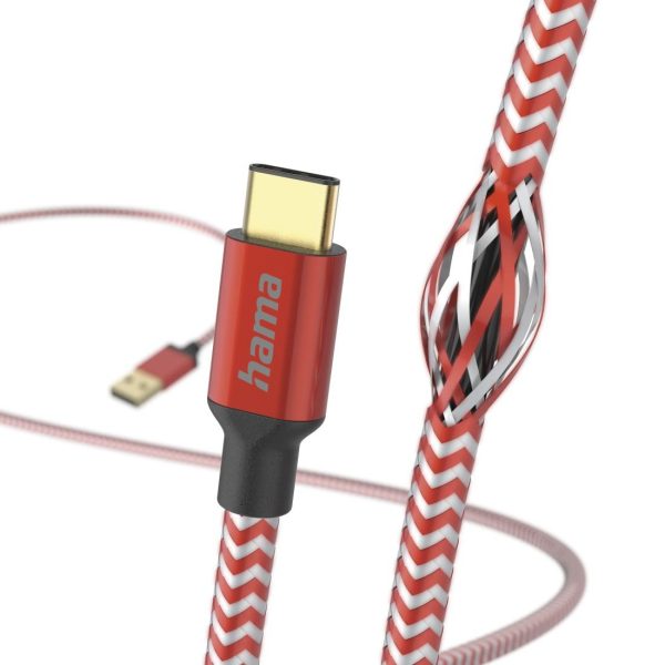 Кабел за зареждане "Reflective" USB-A - USB-C, 201559 3