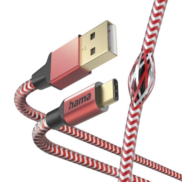 Кабел за зареждане "Reflective" USB-A - USB-C, 201559 4