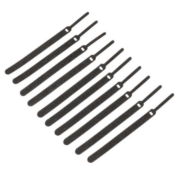 Кабелни връзки Kolink Velcro, 10 бр. 150mm, Черен 1
